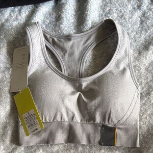 All in Motion Light Gray Sports Bra